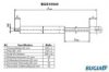 MERCE 2038800429 Gas Spring, bonnet